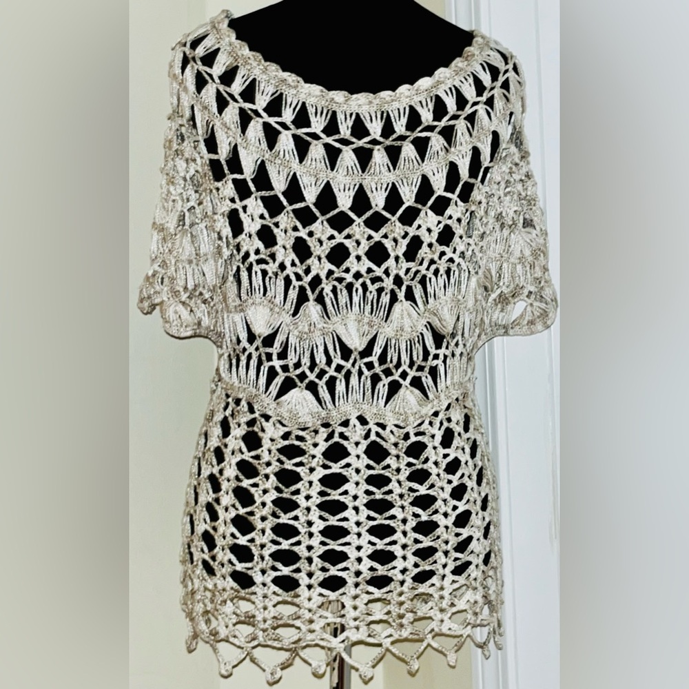 Crochet Knit Dress TOP